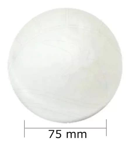 Bola Isopor Maciça 75mm Styro Form 20 Unidades MercadoLivre