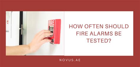 Tips to select the best Fire Alarm Testing Equipment - Novus UAE