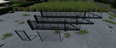 Fs Double Rod Mat Fence Pack V Decoration Mod F R Farming