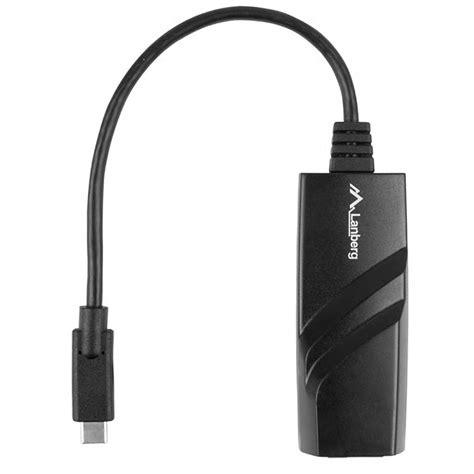 Lanberg C Ble Adaptateur Usb C M Le Vers Rj Femelle Gbps Cm