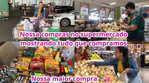 COMPRAS DO MÊS NO ASSAI ATACADISTA QUANTO GASTAMOS MOSTRANDO TUDO