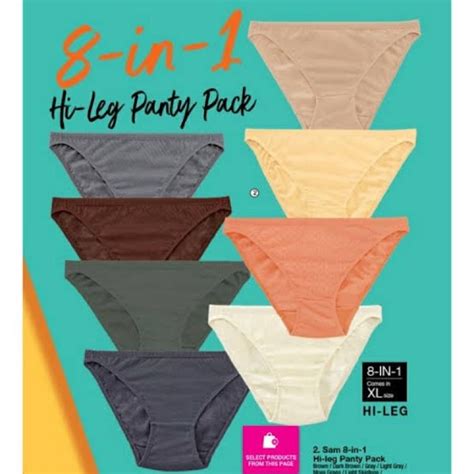 Avon Sam 8in1 Hi Leg Panty Pack Shopee Philippines