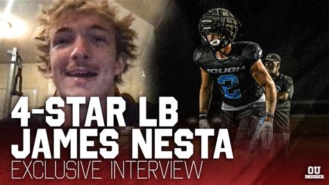 Exclusive Interview With Sooners 4 Star LB Commit James Nesta OU