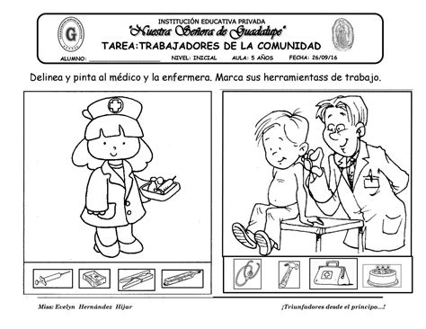 Medico Enfermera Tarea By Evelynabejitas Issuu