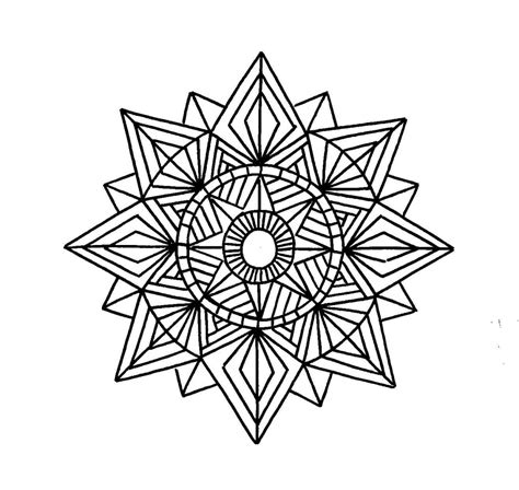 Free Printable Geometric Coloring Pages For Kids