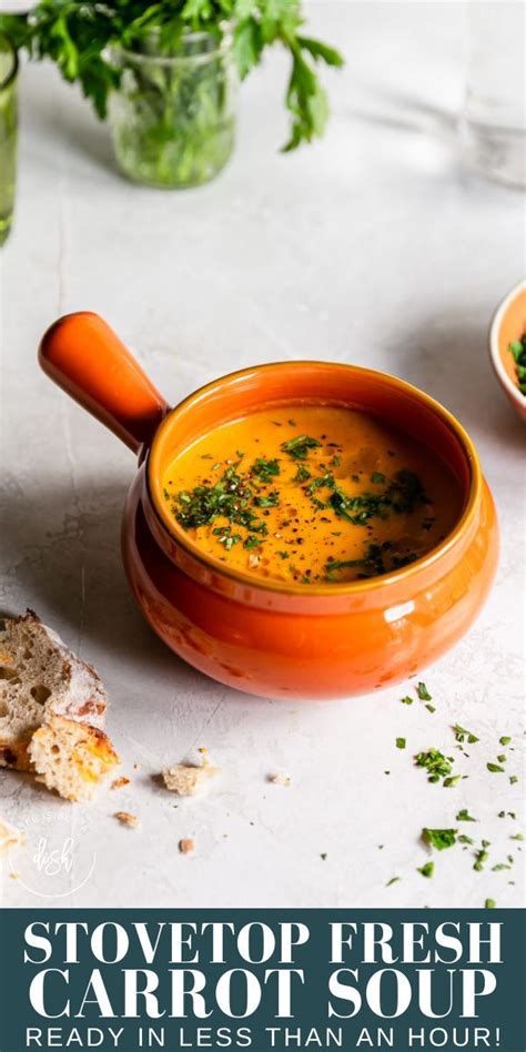 Cold Carrot Soup Double Recipes