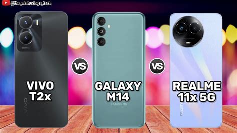 Vivo T2x 5g Vs Samsung Galaxy M14 5g Vs Realme 11x 5g Comparison⚡price Reviews Youtube