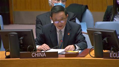 Chinese Envoy Calls For Great Attention To Flow Of Ammunition Into