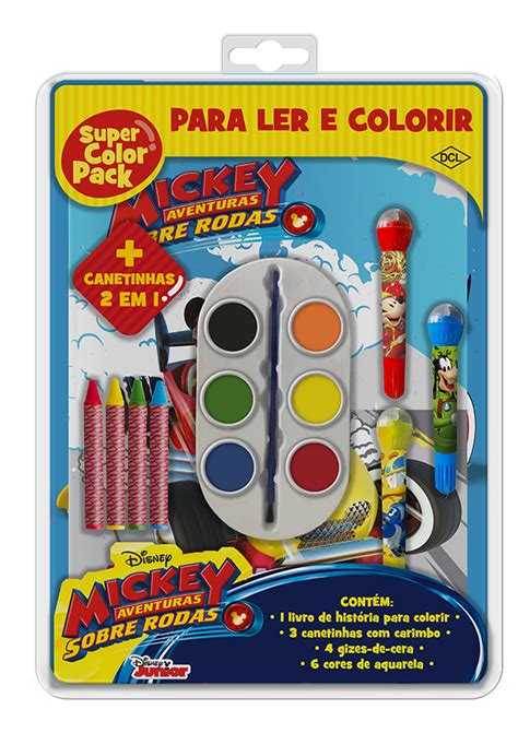 Disney Super Color Pack Mickey Editora Dcl