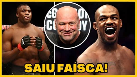 N O Acredito Dana White Quebra Sil Ncio E Faz Duras Critica Francis