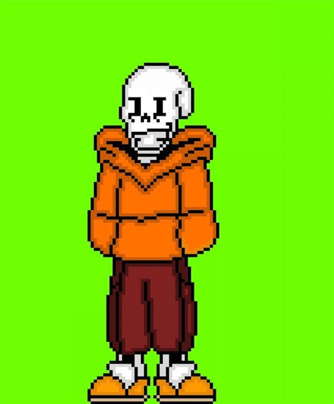 Underswap Papyrus Sprite By Timesansyt On Deviantart