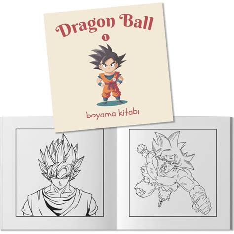 Dragon Ball Anime Serisi Boyama Kitab Kitab Ve Fiyat