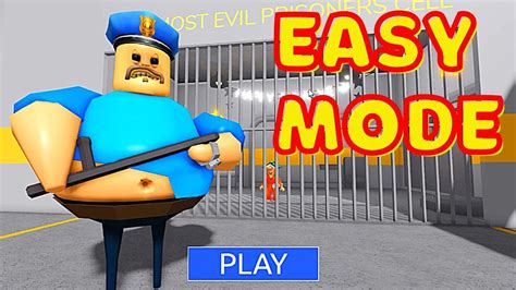 Barrys Prison Run Obby Walkthrough EASY MODE Part 1 Roblox Gameplay