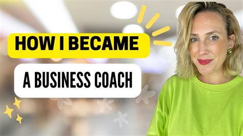 How I Became A Business Coach For Entrepreneurs YouTube