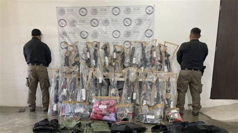 Authorities Seize Arsenal In Safe House Of Mexican Criminal Group