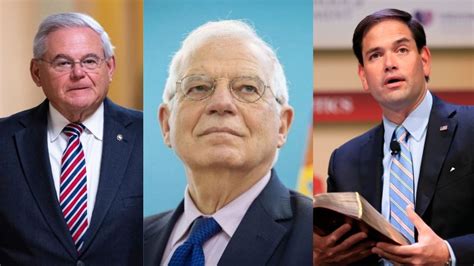 Bob Men Ndez Y Marco Rubio Urgen A Josep Borrell A Aumentar La Presi N