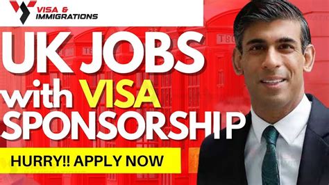 NEW UK Jobs With Visa Sponsorship 2024 UK Companies Offering