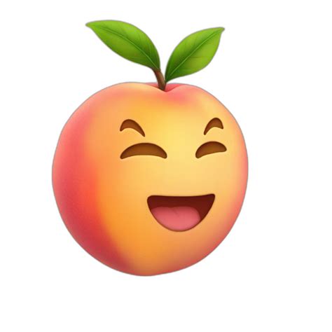 Peach | AI Emoji Generator