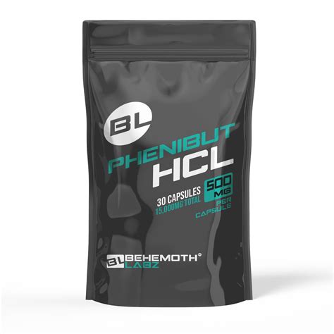 Phenibut Hcl Capsules Behemoth Labz