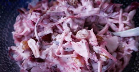 Cinas receptsamling Coleslaw med rödkål