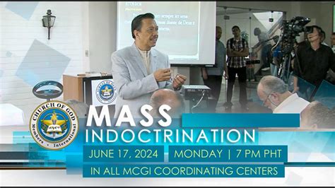 Tuklasin Ang Mga Aral Ng Panginoong Jesucristo Sa Mcgi Mass Indoctrination June 17 2024 7pm