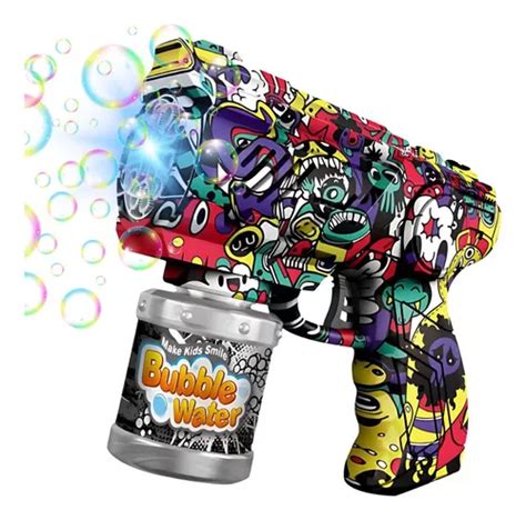 Bubble Gun Arminha Pistola Lança Bolhas Automático C Luz MercadoLivre