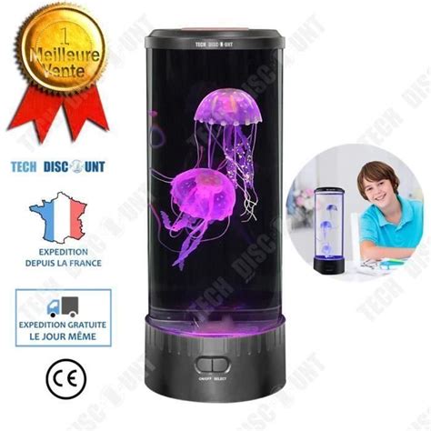 Lampe méduse led chevet bureau lecture moderne enfant fille fantaisie