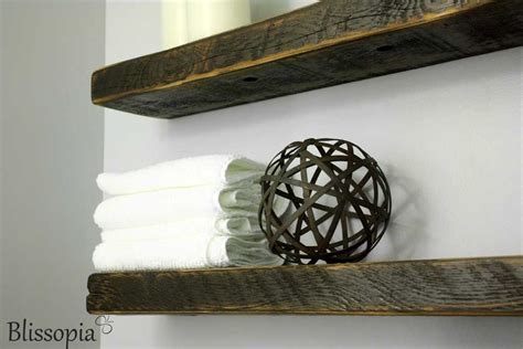 Buy Hand Crafted Reclaimed Wood Floating Shelf Made To Order From