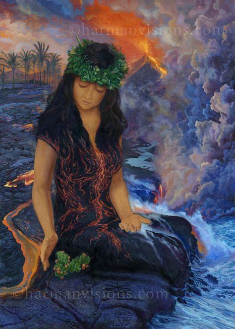 30 Best hawaiian goddess pele images | Hawaiian goddess, Hawaiian art ...