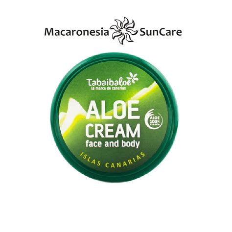 Crema Hidratante Facial Y Corporal Con Aloe Vera 50 Ml Tabaiba Cremas