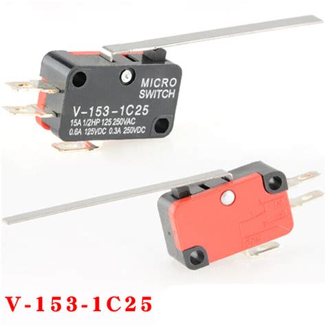 Pcs Limit Micro Switch No Nc Terminal Lever V