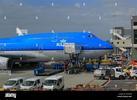 Amsterdam Schiphol Airport Netherlands Klm Airlines Boeing