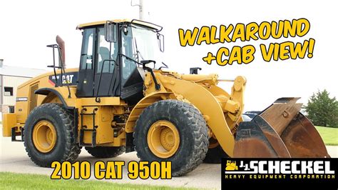 Cat H Wheel Loader Walkaround Youtube