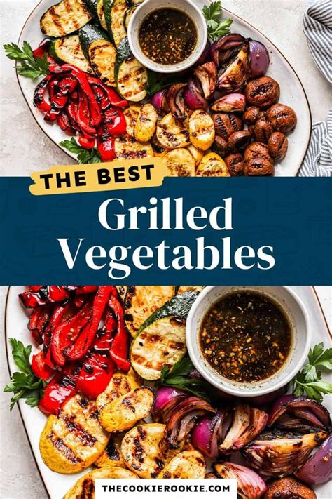 Grilled Vegetables Recipe The Cookie Rookie® Grilled Vegetable Recipes Grilled Vegetables