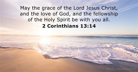 January 1 2022 Bible Verse Of The Day 2 Corinthians 1314