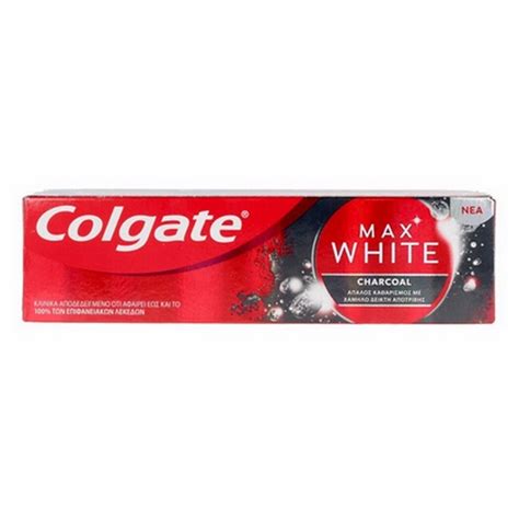 Colgate Max White Tandpasta Charcoal 75 Ml BilligParfume Dk