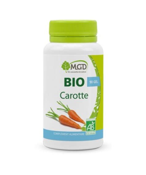 MGD Bio Carotte 90 Gélules Citymall