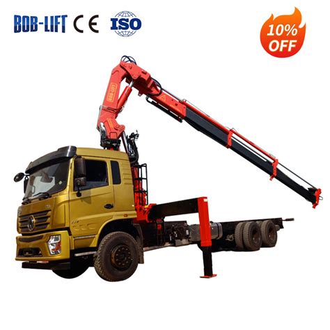 Hydraulic Pump Pto System Truck Mounted Crane Ton Articulated Crane