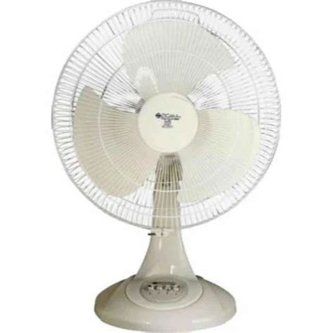 Zigma Ultimo 60W High Speed Ivory 3 Blade Table Fan Sweep 400 Mm At