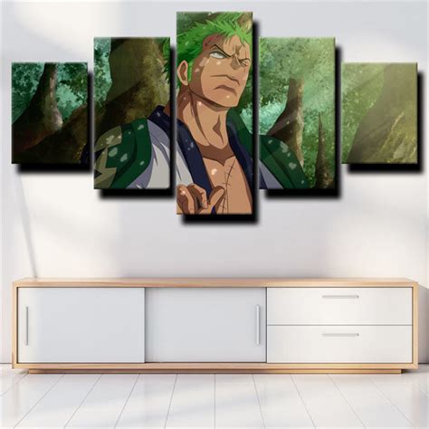 One Piece Roronoa Zoro Trees Houston Wall