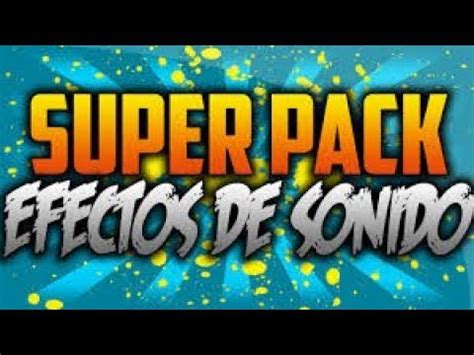 Super Pack De Efectos De V Deo Youtube