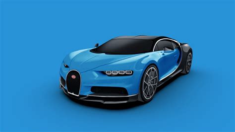 Bugatti Chiron - Buy Royalty Free 3D model by Jose Bronze ...