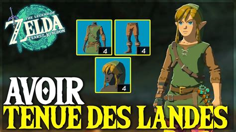 Comment Débloquer la TENUE DES LANDES dans Zelda Tears of The Kingdom