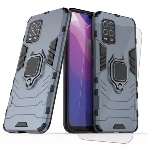 Funda Uso Rudo Xiaomi Redmi Anillo Mica Hidrogel Envio Mercadolibre