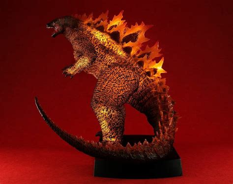 New Light Up Roaring Burning Godzilla 2019 Statue Revealed