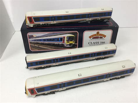 Bachmann 31 025 Oo Gauge Network Southeast Class 166 3 Car Dmu