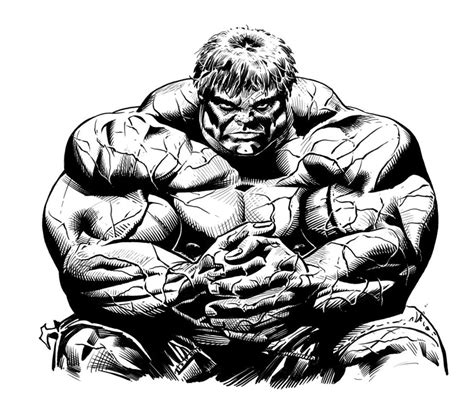 Hulk to print for free - Hulk Kids Coloring Pages