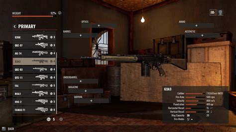 File Sandstorm G3A3 Menu Internet Movie Firearms Database Guns