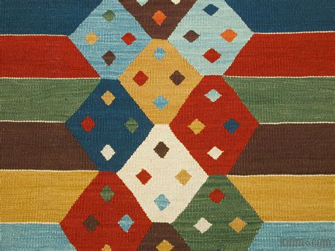 K Multicolor New Turkish Kilim Runner Rug