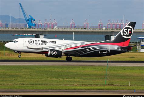 B 2966 SF Airlines Boeing 737 33A SF Photo By Tang Minxin ID 1432675